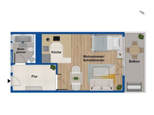 Grundrissvisualisierung