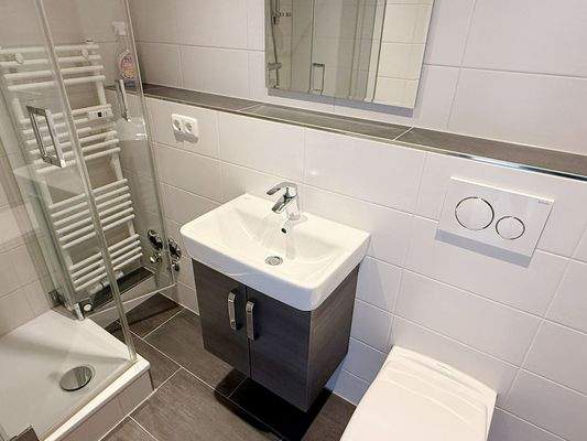 Saniertes Badezimmer