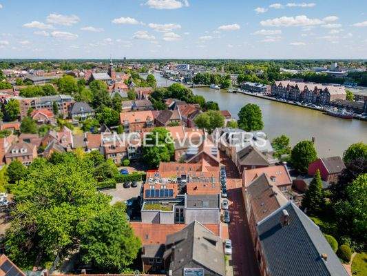 Das Herz von Leer - die Altstadt mit Ihrem Freizeithafen