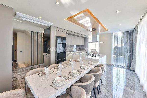 Villas with Indoor Pool and Rental Guarantee in Antalya Kalkan