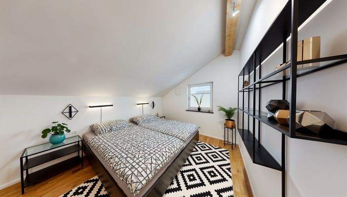 DG Schlafen mit KI möbliert