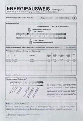 Energie­effizienz­klasse B