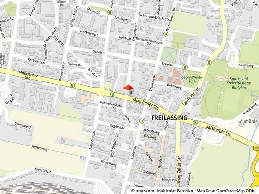 Geolyzer Kartenausschnitt