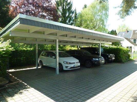 Carport mit 4 Stellplätzen