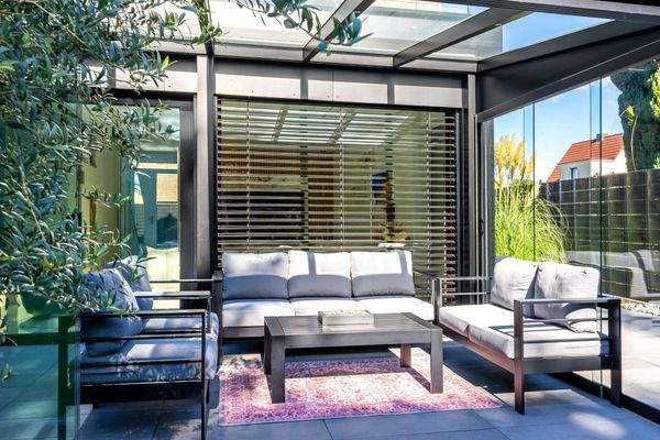 Sitzecke WIntergarten