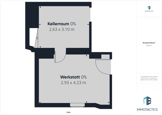 Grundrisse Giraffe Keller