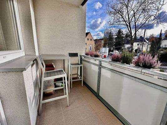 Balkon nach Südosten