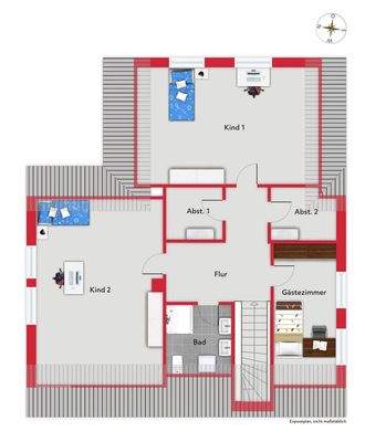 Grundriss Dachgeschoss