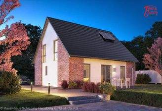 Ansicht Garten Teilverklinkerung