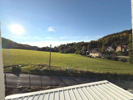 Blick aus dem Fenster