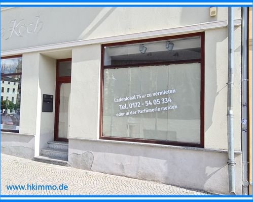 Ladengeschäft in Köthen am Marktplatz