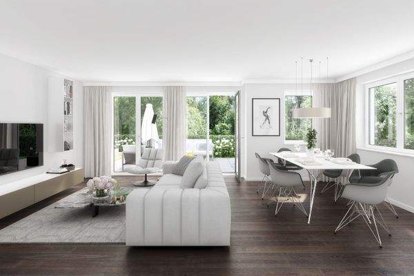 Wohnbereich Visualisierung