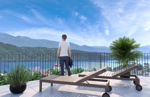 Villa Millstatt 139 - Terrasse  Penthouse
