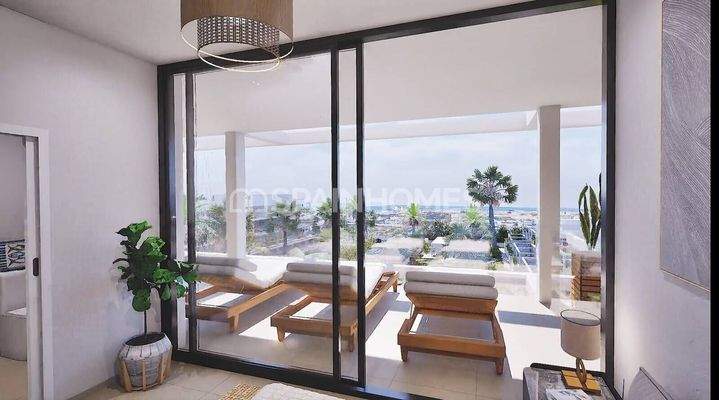 Flats with Gardens or Roof Terraces in Mar de Cristal