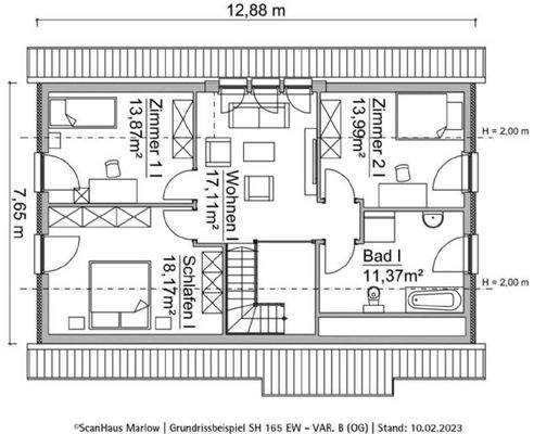 Mehrgernerationenhaus-Grundriss-SH-165-EW-Var-B-OG