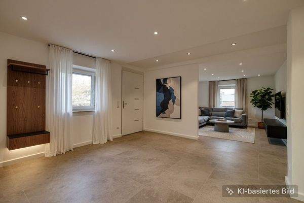 Diele, Eingang Ost - Einrichtungsvorschlag