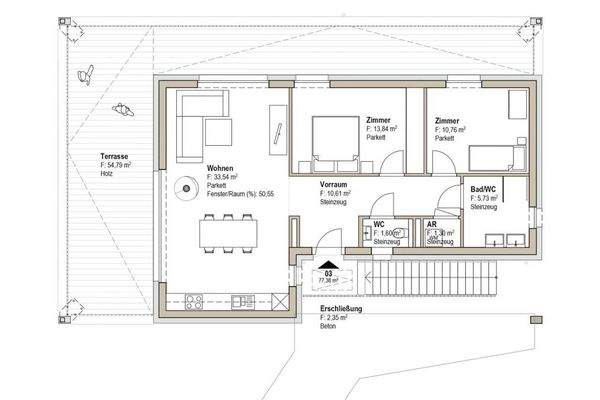 Grundriss 65 b, Top03