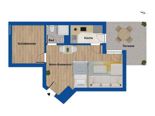 Grundriss - Erdgeschoss