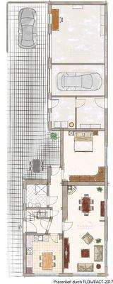 Erdgeschoss - Exposéplan - grobe Skizze