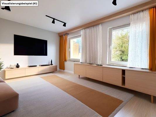 Homestaging Wohnzimmer-Obergeschoss