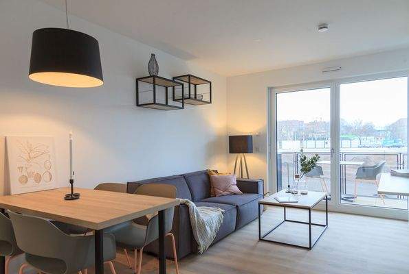 Beispielhafte Möblierung