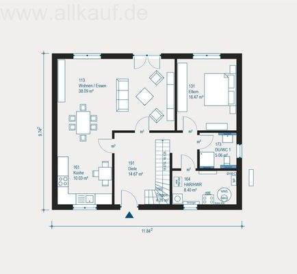 allkauf Grundriss Home 13 EG