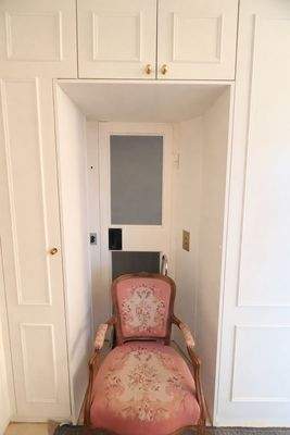 Aufzug Ankleide zum Souterrain