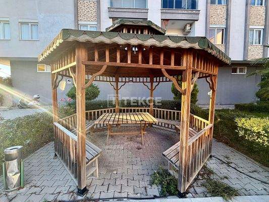 Furnished Apartment in a Complex with a Pool in Alanya