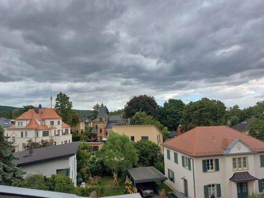 Blick von der Dachterrasse