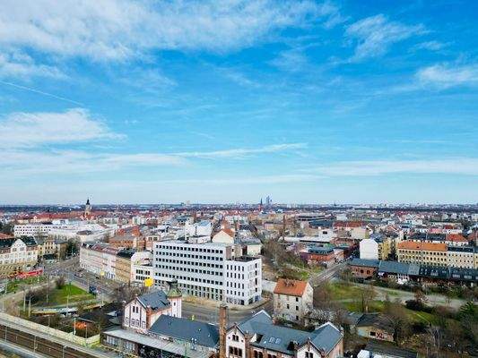 Blick Richtung Innenstadt.