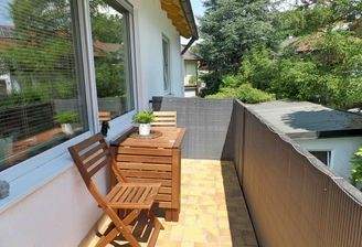 Gemütlicher Balkon