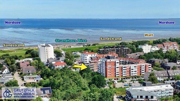 so nah zum Nordsee-Sandstrand