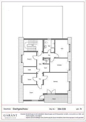 Grundriss Dachgeschoss