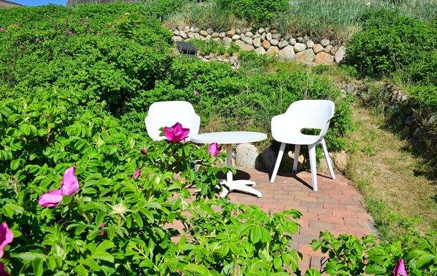 Sonnenterrasse in den Dünen