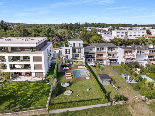 Gartenansicht visualisiert