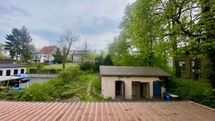 Blick aus dem OG