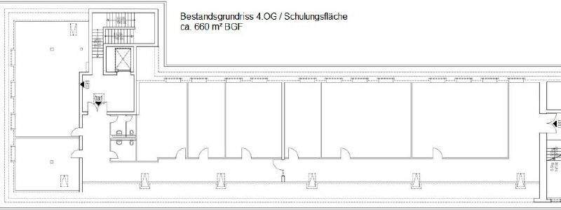 Grundriss DG Kü1 660 m²