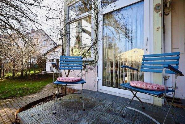 Der Wintergarten von außen.