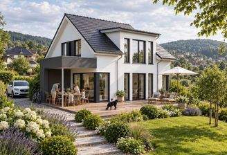 Modernes Wohnhaus mit Stil