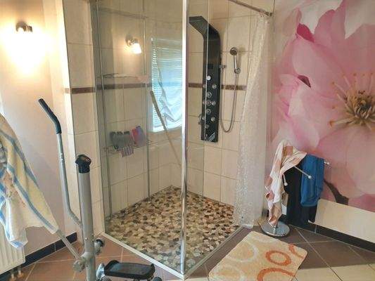 EG Modernes Tageslicht- Dusch- & Wannenbad