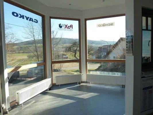 attraktiver Ausstellungsbereich