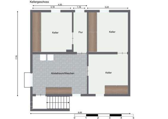 Grundriss Keller