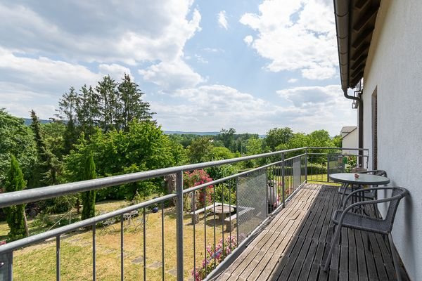 Balkon mit Fernsicht