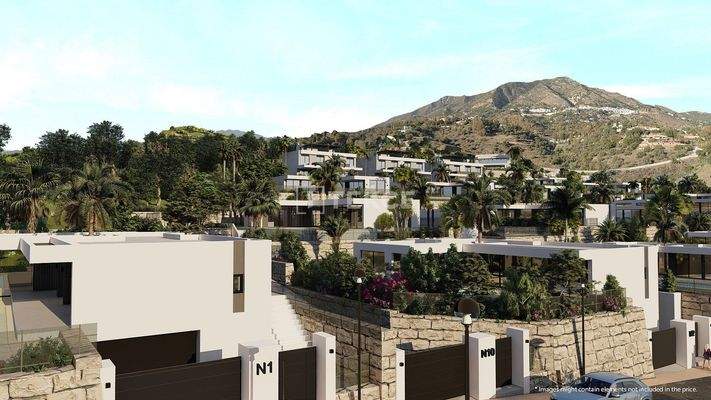 Customizable Detached Villas with Panoramic Views in Mijas