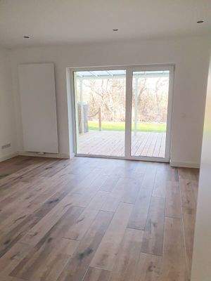 Wohnzimmer mit Terrassenzugang