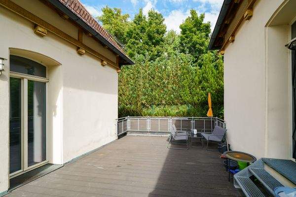 Südwest-Balkon (linke Hälfte)