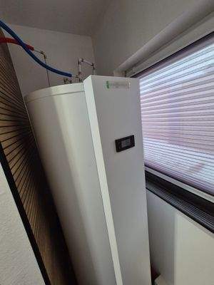 Wärmepumpe für die Warmwasseraufbereitung