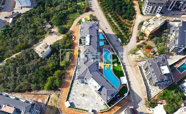 Stylish Apartments in a Complex with Rich Amenities in Alanya Oba