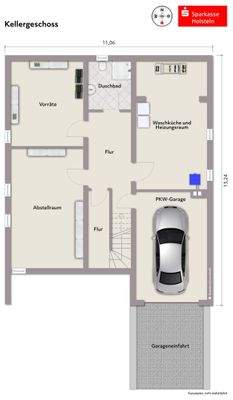 Grundriss Kellergeschoss