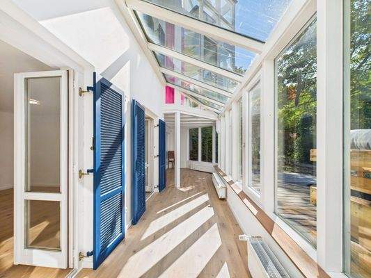 Wintergarten Souterrain Wohnung